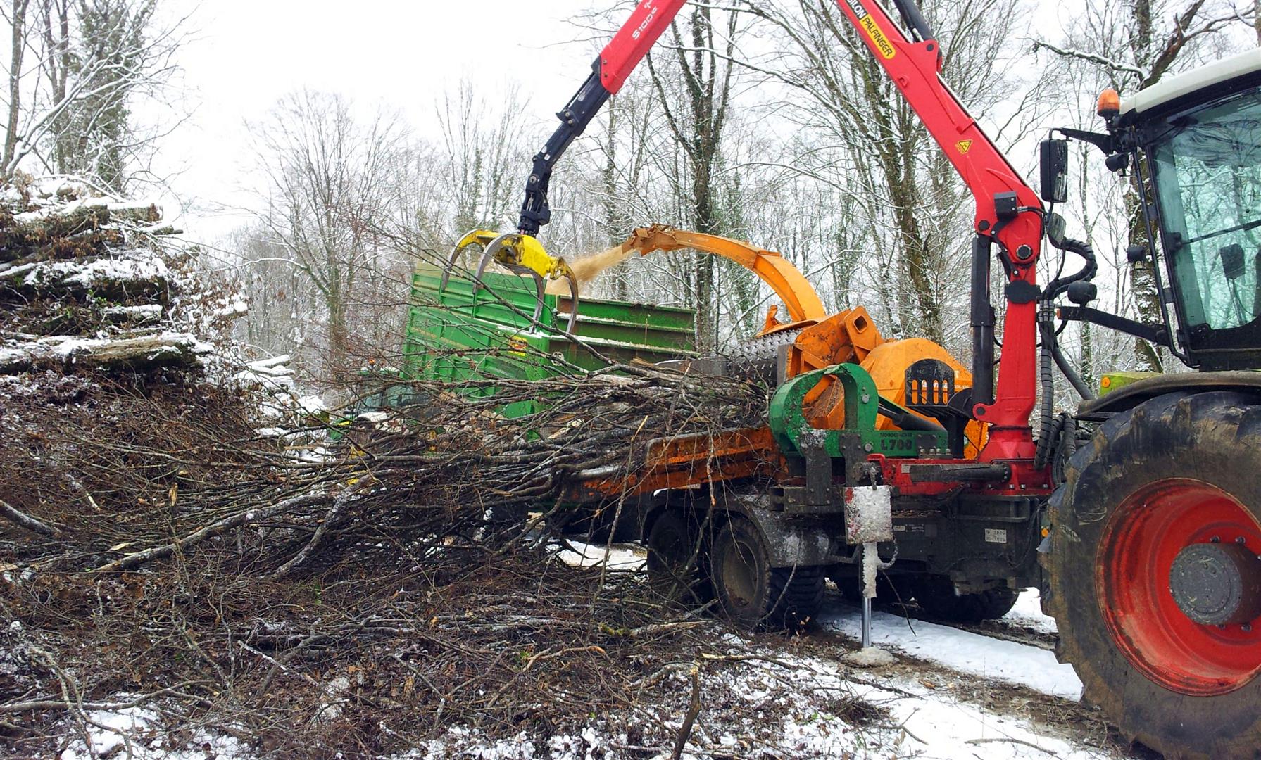 Déchiqueteuse à plaquettes Valormax Noremat Jenz 7